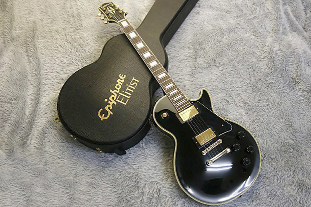 Rare Guitar Epiphone ELITIST Japan Les Paul CUSTOM USA PU Fujigen Made in  Japan