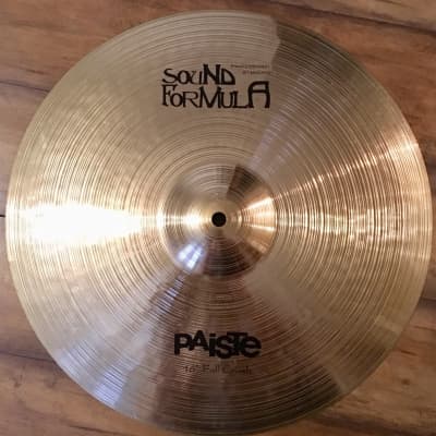 Paiste 16" Sound Formula Full Crash Cymbal 1993 -1996
