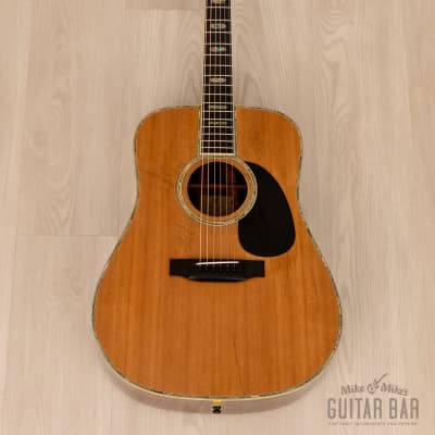 1978 K Yairi YW-1000 Vintage Dreadnought Acoustic Guitar w/ Case image 2