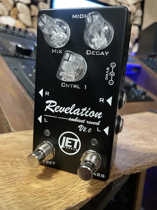 Jet Pedals Revelation V2.0 midi 2022 Black Reverb