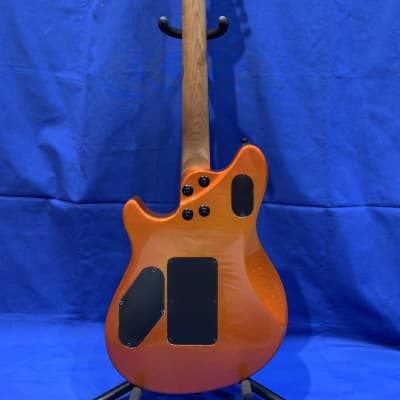 EVH Wolfgang WG Standard with Baked Maple Neck in Custom Orange Purpleflake with Accents image 4