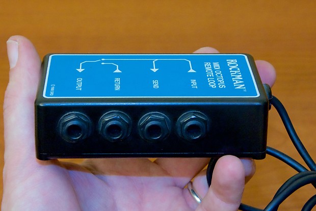 SR&D Rockman MIDI Octopus + 2 Remote Loops and Rack Mount