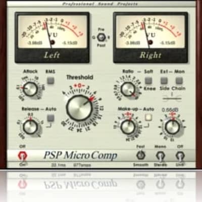 PSP MasterComp (Download) <br>A Precision Stereo Mastering Compressor image 2