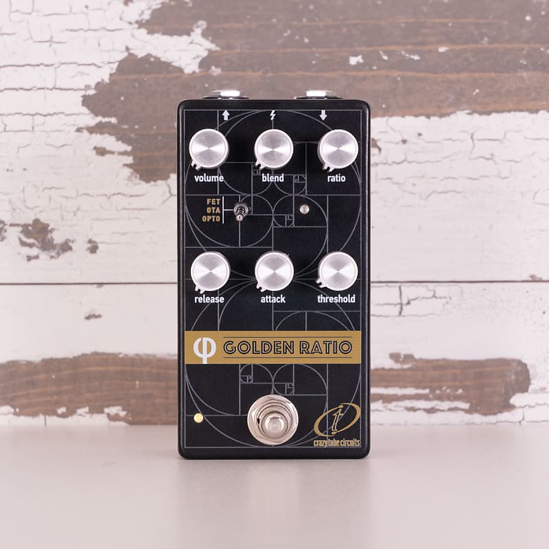 Crazy Tube Circuits (Phi) Golden Ratio FET / Optical Compressor V2