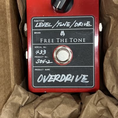 Free The Tone SOV-2 Overdrive | Reverb