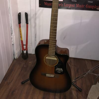 Fender Acoustic-Electric Guitar CD-110E BLK | Reverb