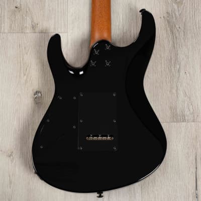 Suhr Custom Modern Carve Top HSH Guitar, Ebony Fretboard, Swamp Ash, Faded Trans Wine Red Burst image 7
