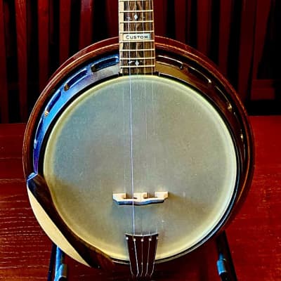 Nechville Custom Helimount 5-String Custom Banjo With Pop-Off Resonator (Ziricote and Maple) image 1