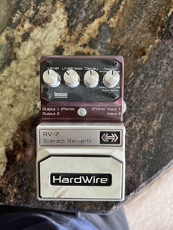 DigiTech Hardwire RV-7 Stereo Reverb