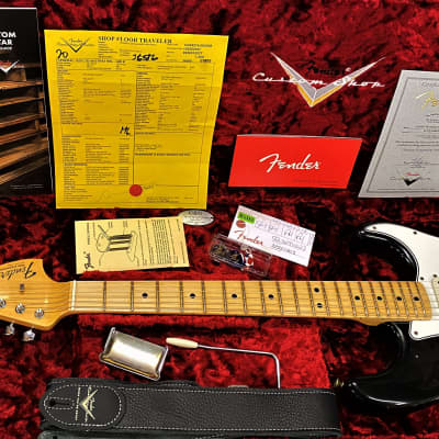 Fender Fender Stratocaster Relic LTD ED Custom “Show” Build 2021 1968 Aged Black image 3