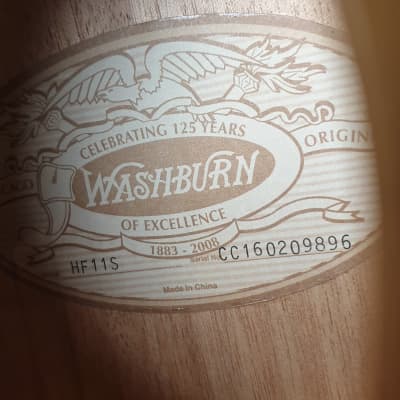Washburn HF11S + NEW with invoice image 13