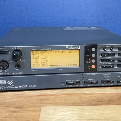 Roland SC-88 Sound Canvas GS Sound Module | Reverb Brazil