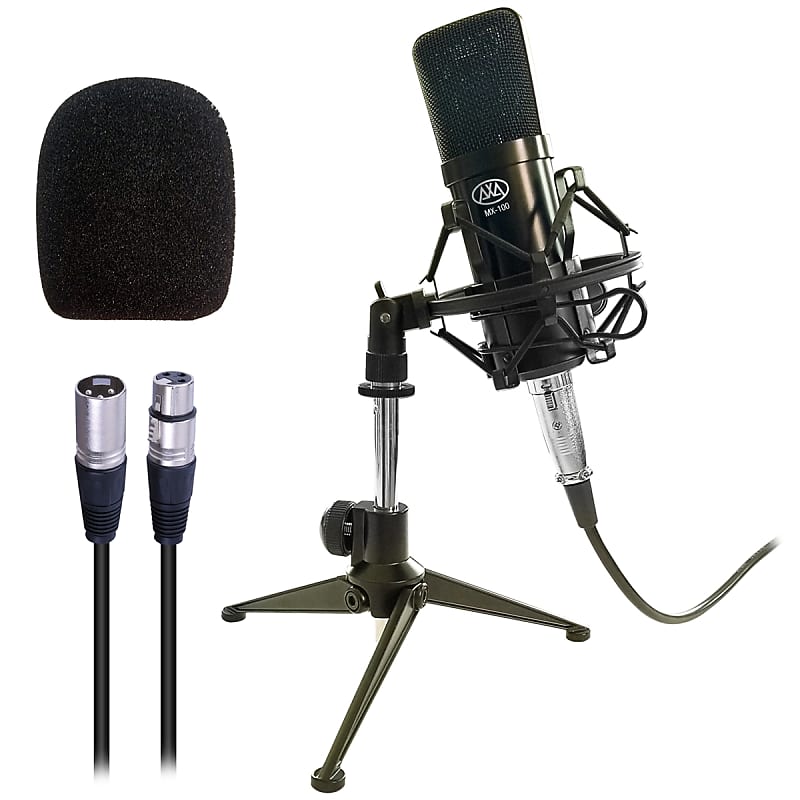 Studio XLR Condenser Microphone Set