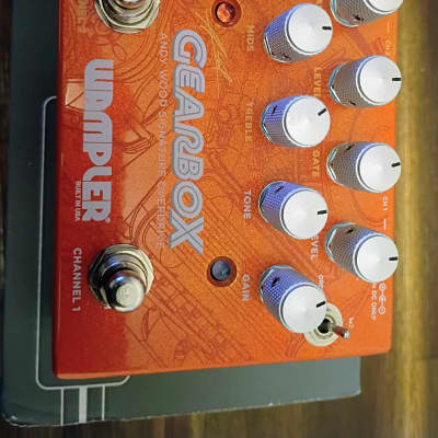 Reverb.com listing, price, conditions, and images for wampler-gearbox-andy-wood-signature-overdrive