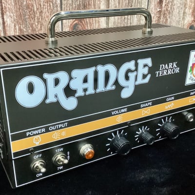 Orange Dark Terror 真空管アンプ 15W Amazon.com: Orange Dark Terror 15/7 Watt Hi-Gain Tube Head