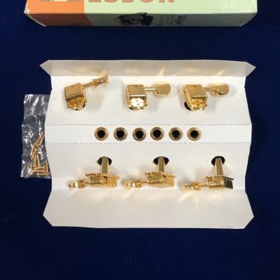 Kluson SD9005MG 3+3 (3 per side) Tuning Machines (Gold) image 2