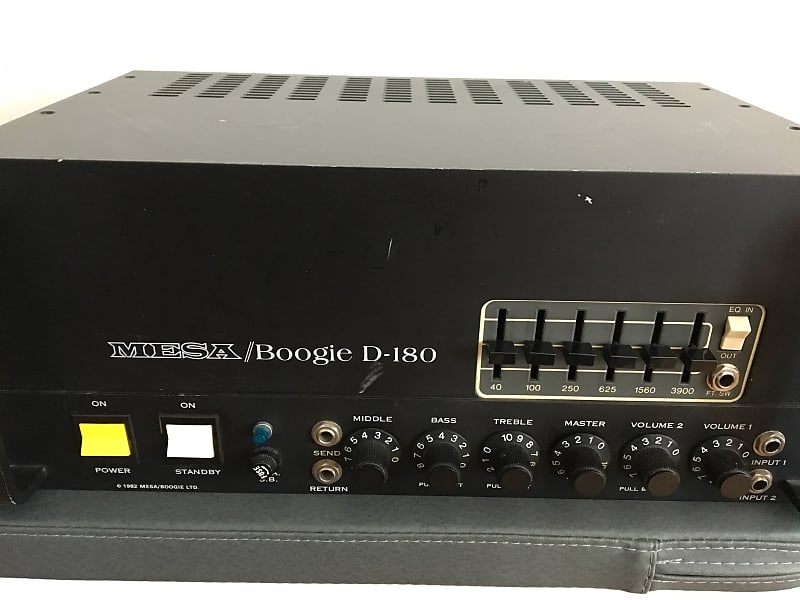 Mesa Boogie D180 D 180 bass guitar 200 watts tube amp 220v Reverb
