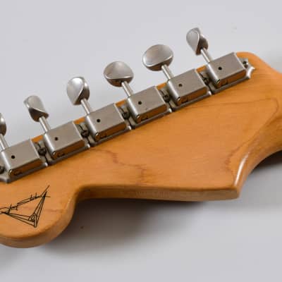 Fender Masterbuilt 1954 50th Anniversary Stratocaster (Yuriy Shishkov) 2004 - 2-Tone Sunburst image 8