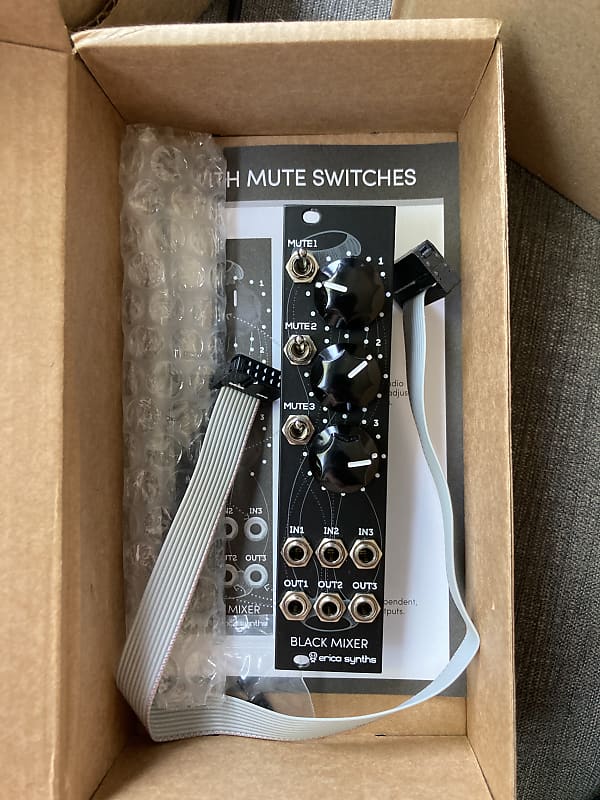 Erica Synths Black Mute Mixer