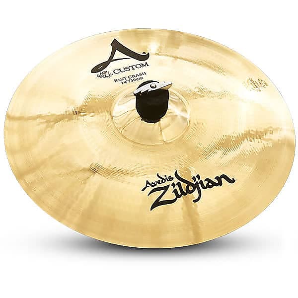 Zildjian 14" A Custom Fast Crash Cymbal image 1