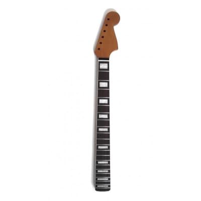 Jazzmaster style neck, roasted mapple, rosewood fretboard, satin nitro