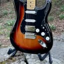 Upgraded Fender Player Stratocaster HSS with Maple Fretboard - 3-Color Sunburst - Lambertones Crema & Triple Shots