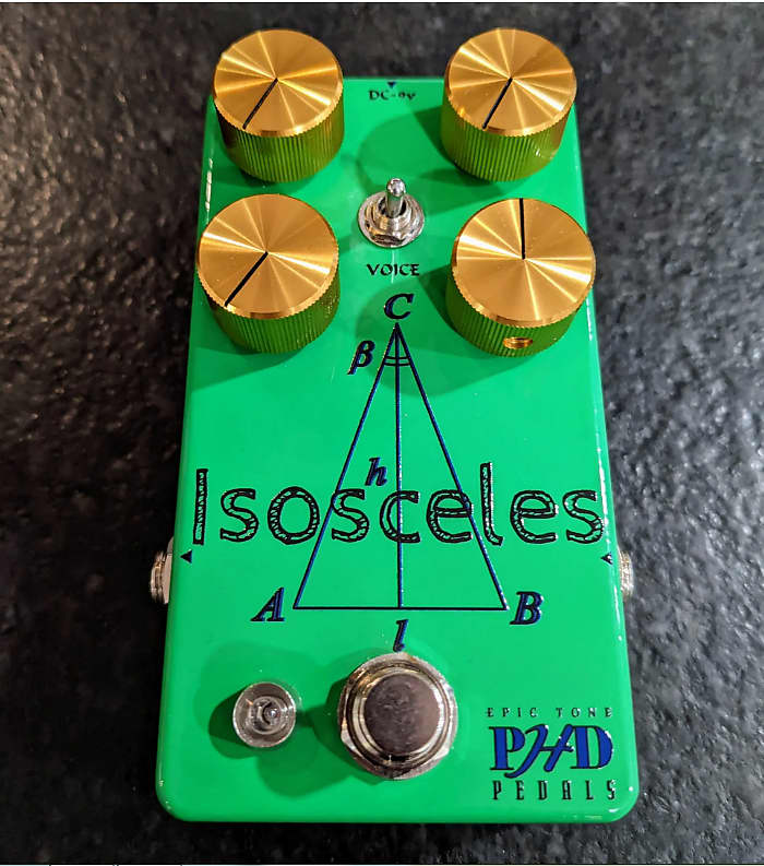 PHD Isosceles (New Model) Fuzz Boutique Pedal *** FREE Reverb