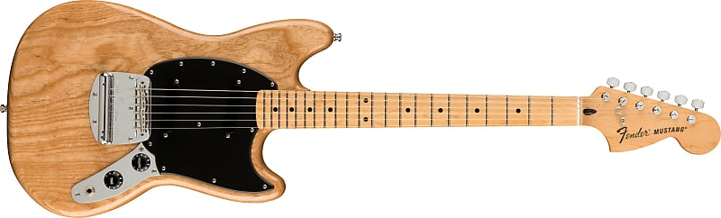 Fender Ben Gibbard Mustang, Maple Fingerboard, Natural image 1