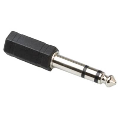 Hosa GPM-103 3.5MM Female TRS x 1/4" Male TRS Adapter image 1