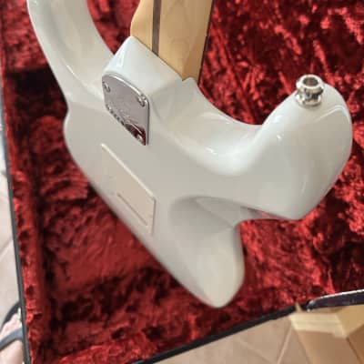 OPEN BOX 2023 Fender Custom Shop Jeff Beck Stratocaster - Olympic White, 8.3lbs image 7