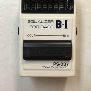 Guyatone PS-037 B-I Bass Equalizer EQ Rare Vintage Guitar