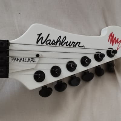 Washburn Parallaxe PXZ-MM20FRWH 2016 - Indonesia - White Gloss image 7