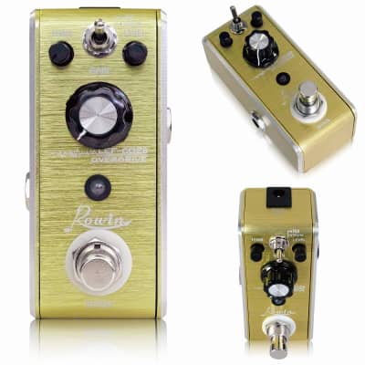 Rowin LEF-602-B Overdrive II Hot Powerful Tube Screaming Tone with Jcr 4558 Chip Their Nice Stuff image 3