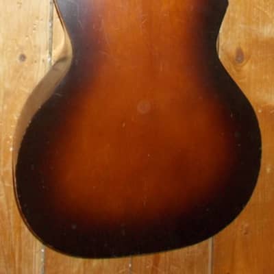 1940's Paramount Parlor Guitar With Original Case image 16