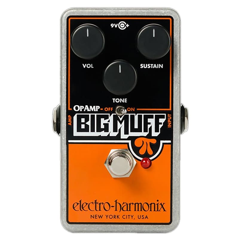 Electro-Harmonix EHX Op-amp Big Muff Pi Distortion Sustainer Guitar Effect Pedal image 1