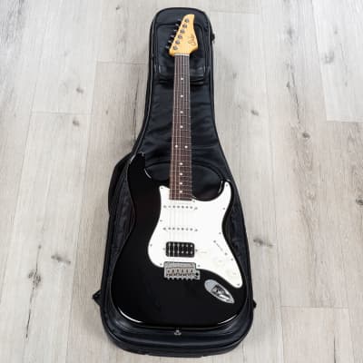 Suhr Classic S HSS Guitar, Indian Rosewood Fingerboard, Black image 10