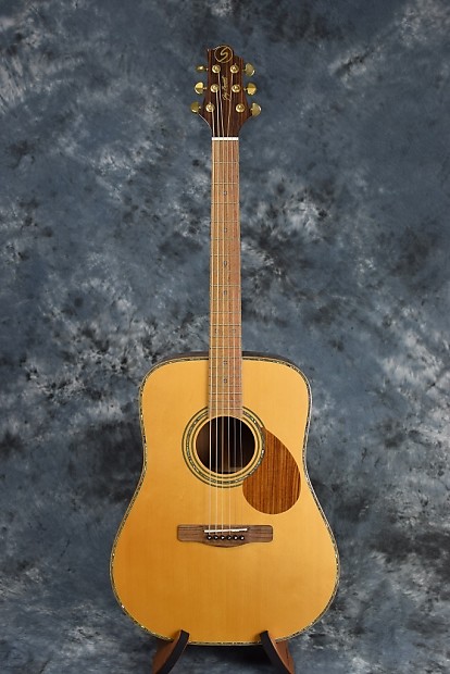 Greg Bennett ASDR All Solid Steel String Acoustic Guitar Natural