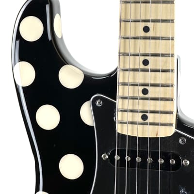 Fender Buddy Guy Artist Series Signature Stratocaster - Black with Polka Dots image 4