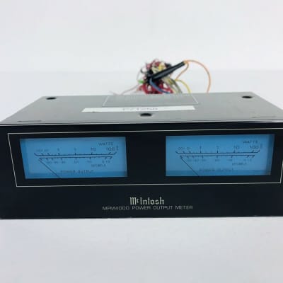 McIntosh Power Output Meter　MPM 4000 McIntosh MPM4000 Power Output Meter Old School Working