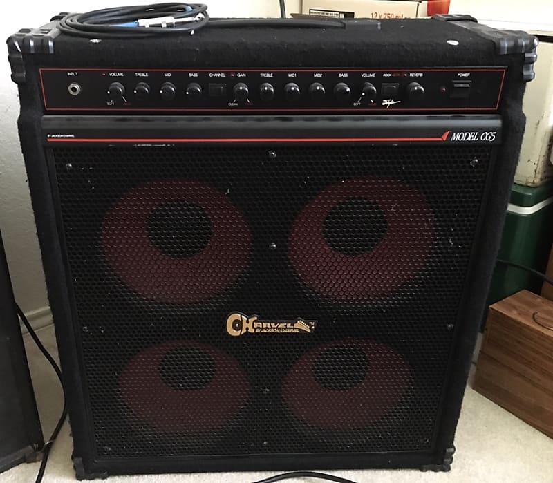 Charvel CG5 Solid State Combo Amp 4x10 Jackson Vintage Rare