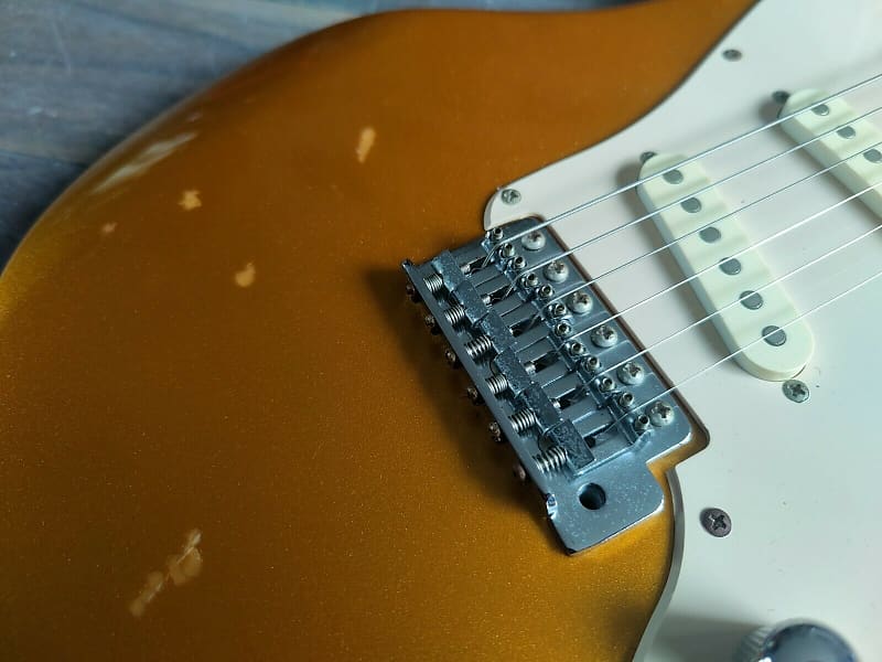 Fernandes JG Series SSS Jaguar (Gold Sparkle) | Reverb