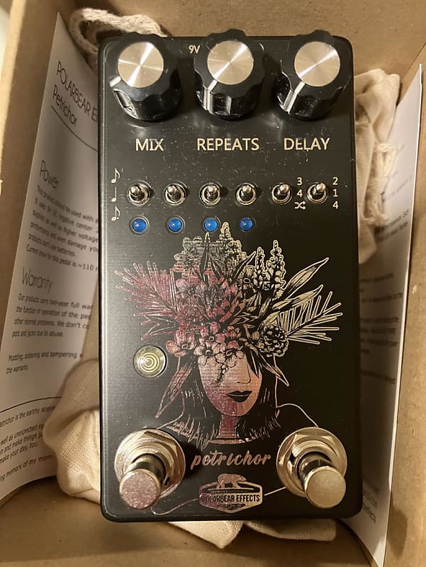 Polar Bear Effects Petrichor 2022 Delay and Sampler Reverb