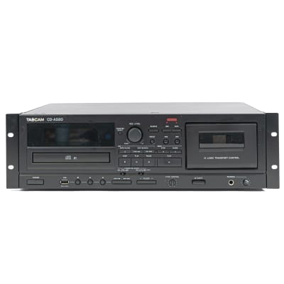TASCAM CD-A580-V2 CD / USB / Cassette Player / Recorder - Rackmount image 1