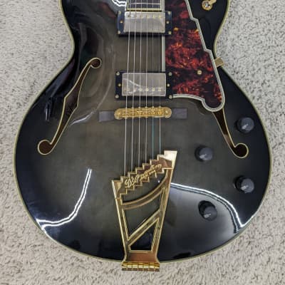 D'ANGELICO Excel DH 6 String Grey Black Finish electric guitar #DAEDHGRBGT #4 image 3