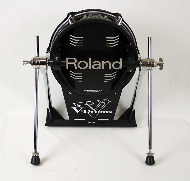 Roland KD-120 BLACK V-Kick Bass Drum Trigger Pad KD120 BLK 140 85 80 TD 30  20 12