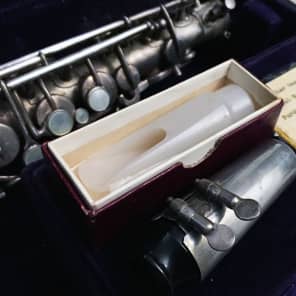 1924 Buescher True Tone Low Pitch Alto Saxophone Original Case & Mouthpiece image 15