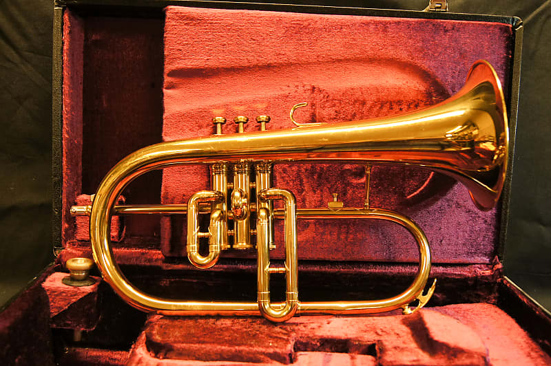 Conn King 650 Flugel Horn Reverb
