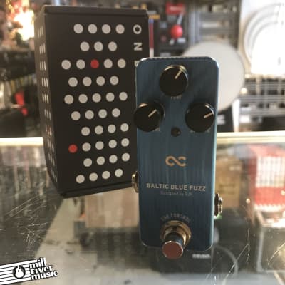 Reverb.com listing, price, conditions, and images for one-control-baltic-blue-fuzz