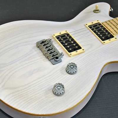 T'S Guitars Arc-Ash22/Vs100N Trans White  04/03 image 1