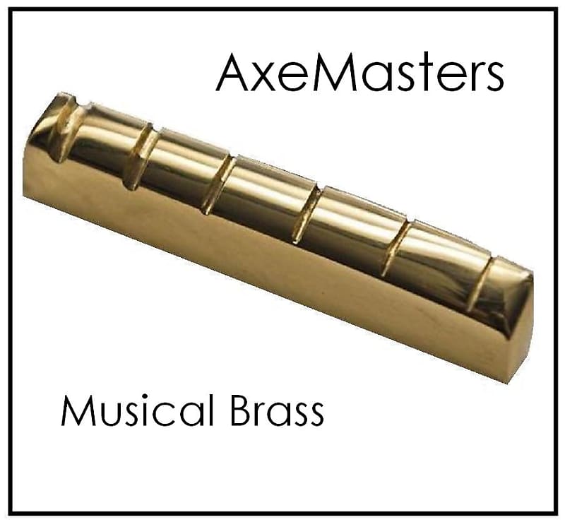 AxeMasters LEFTY BRASS NUT handmade for IBANEZ Guitar Reverb